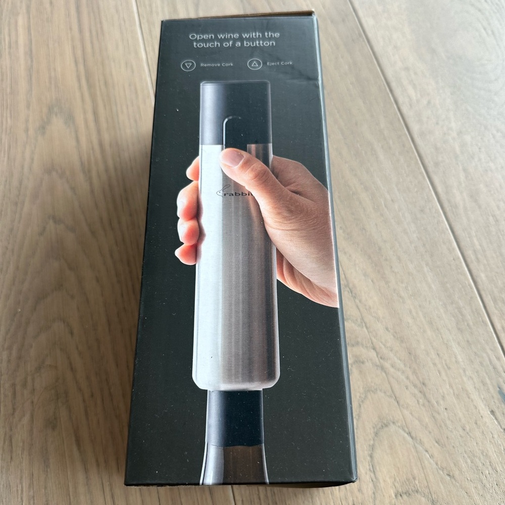 Rabbit Pro Electric Corkscrew New in Box!